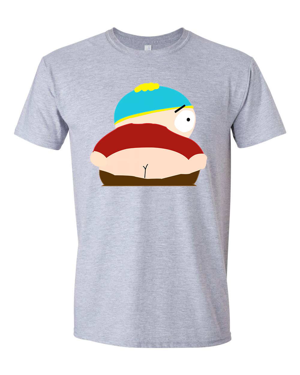 south park eric cartman segg Sportszürke Férfi Póló