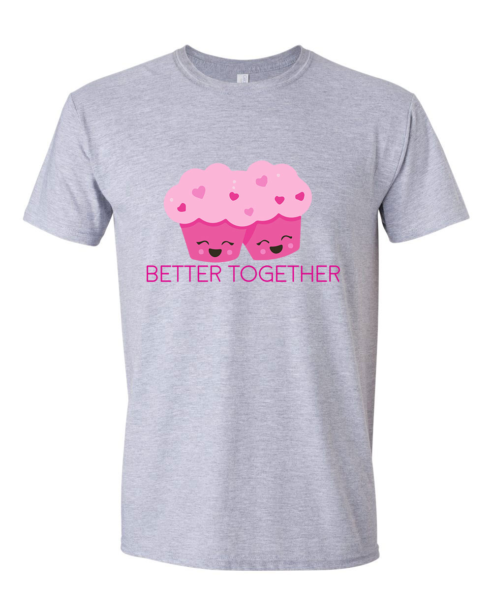 bff best friends together barátság Sportszürke Férfi Póló