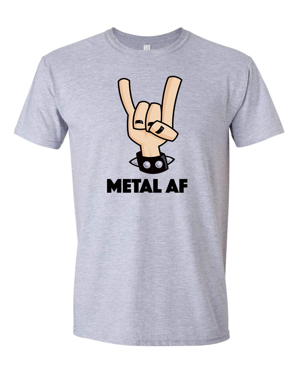 heavy metal as fuck Sportszürke Férfi Póló