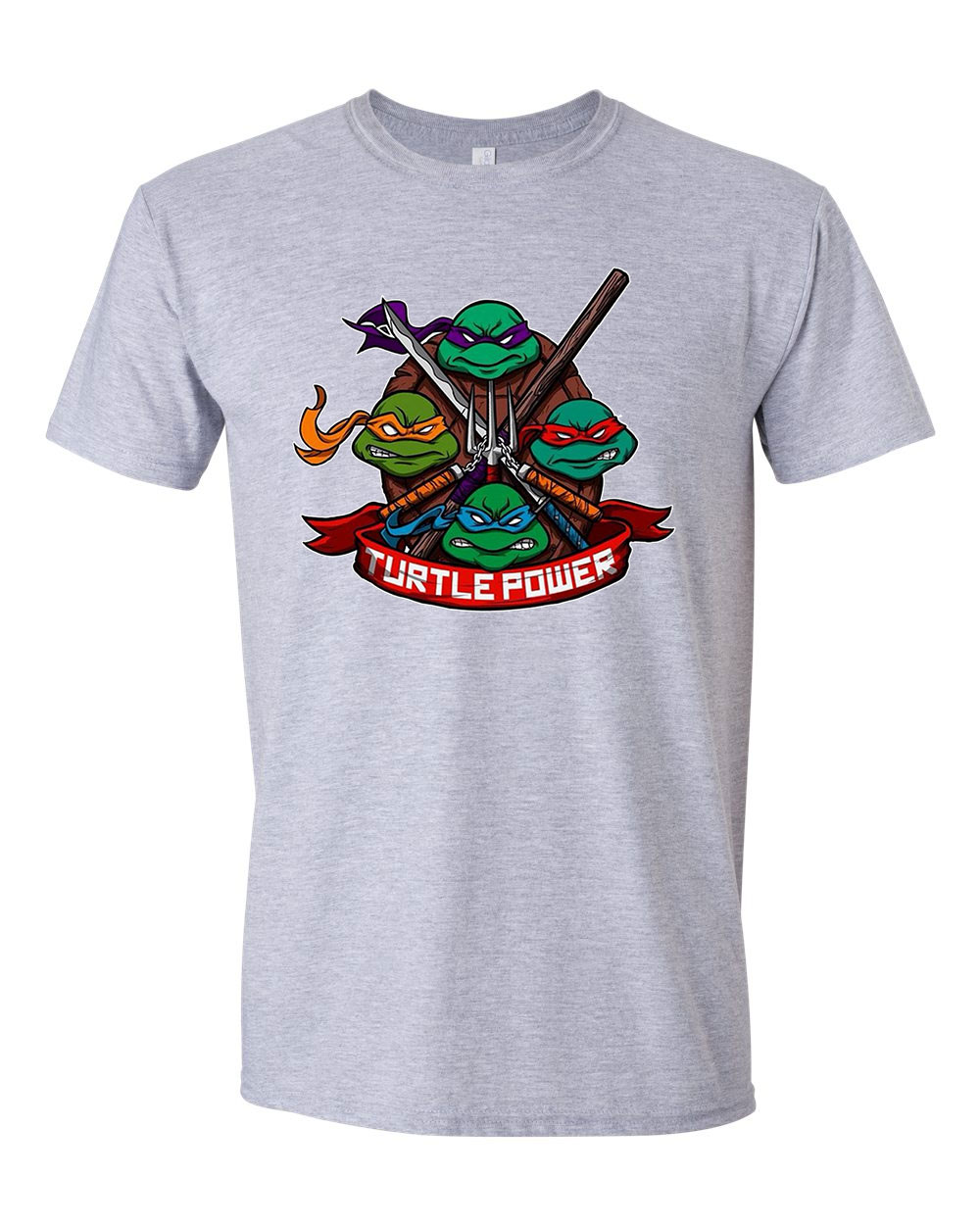 tmnt tini ninja teknőcök Sportszürke Férfi Póló