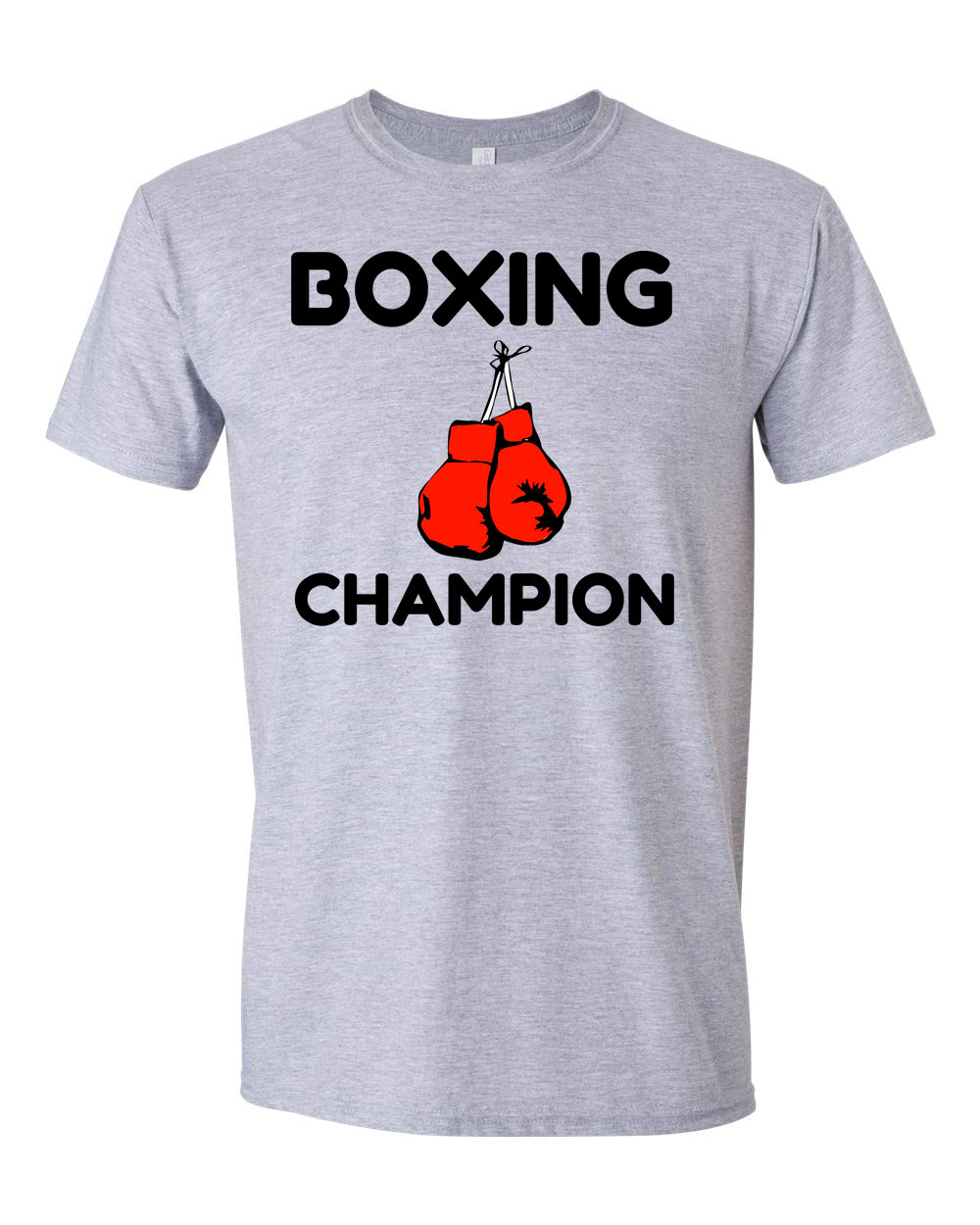 box boxolás boxoló Sportszürke Férfi Póló