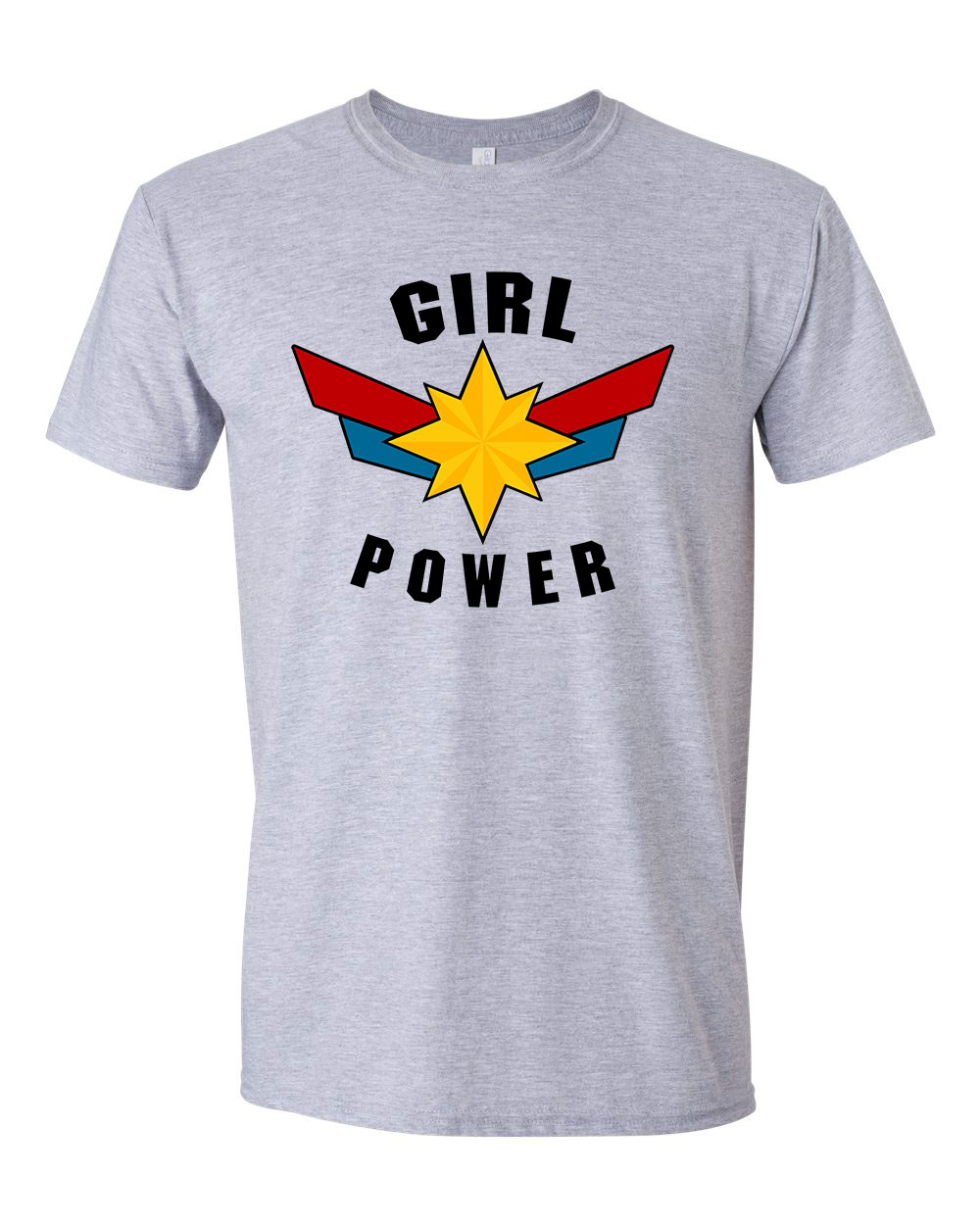 girl power Sportszürke Férfi Póló