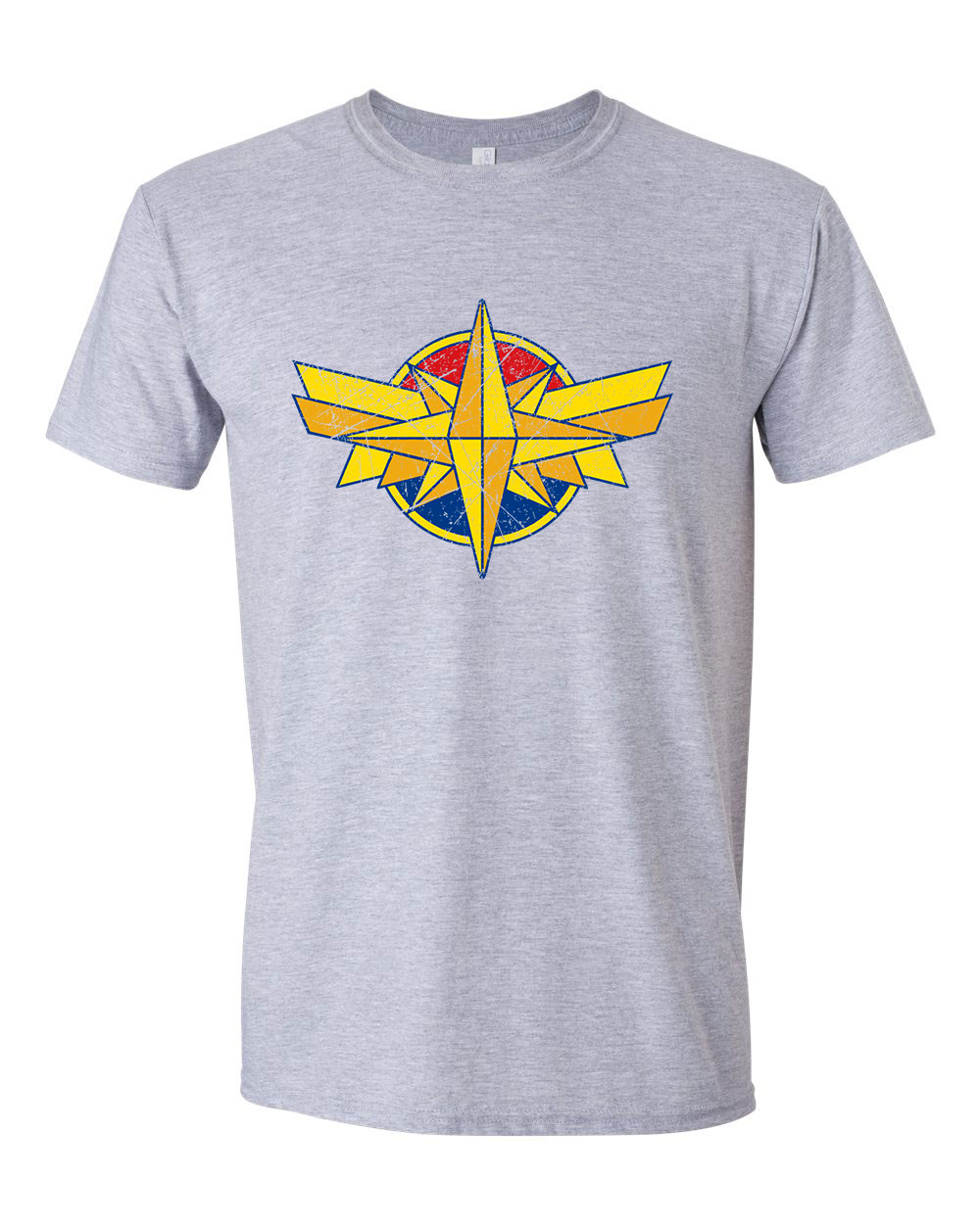 captain marvel marvel kapitány Sportszürke Férfi Póló