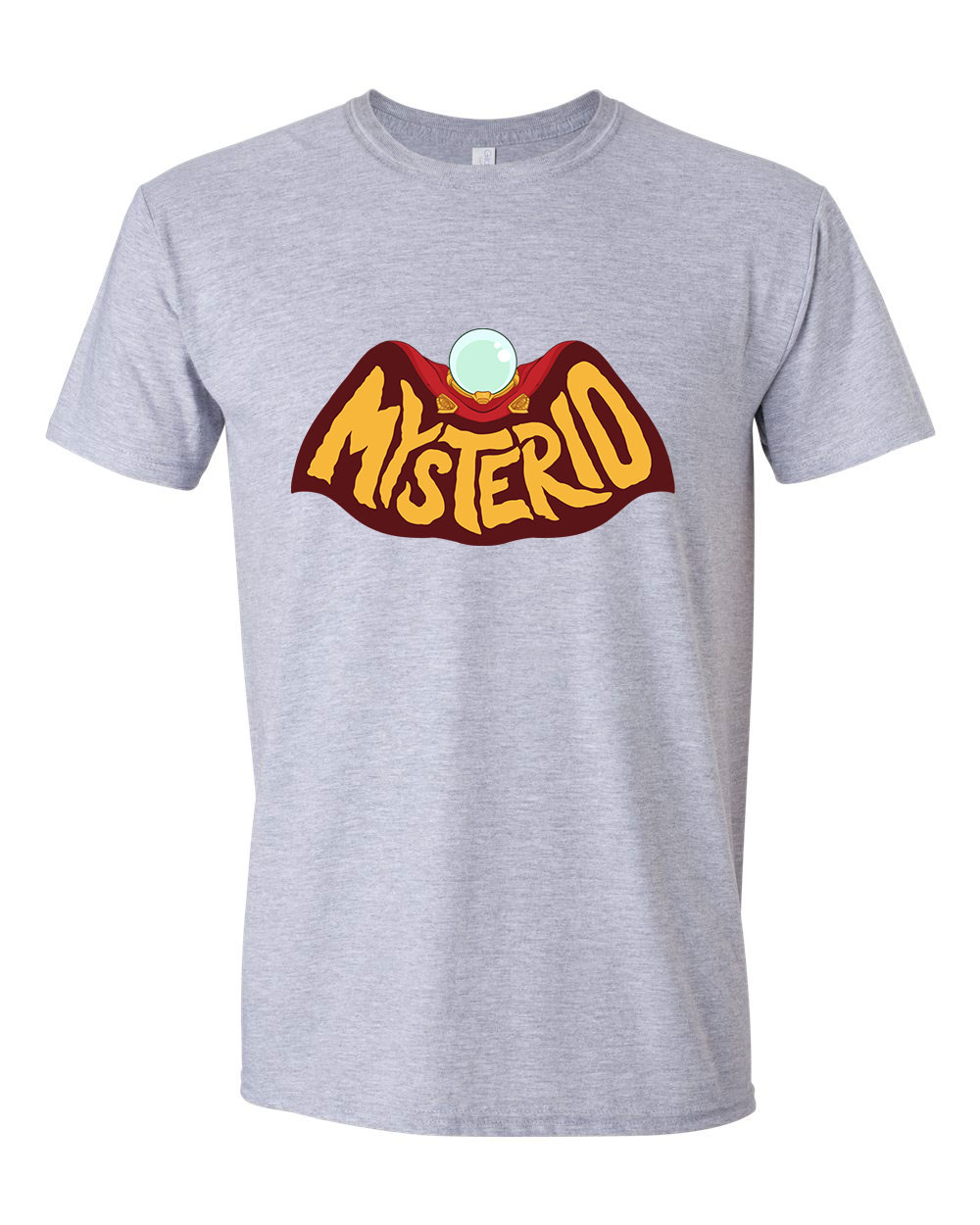 mysterio pókember Sportszürke Férfi Póló