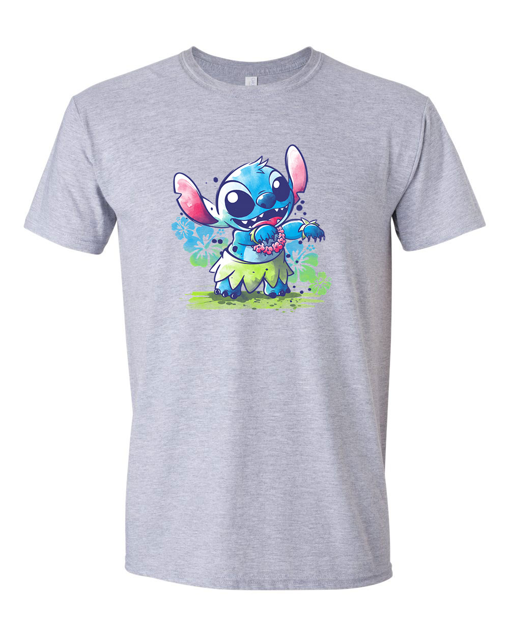 stitch Sportszürke Férfi Póló