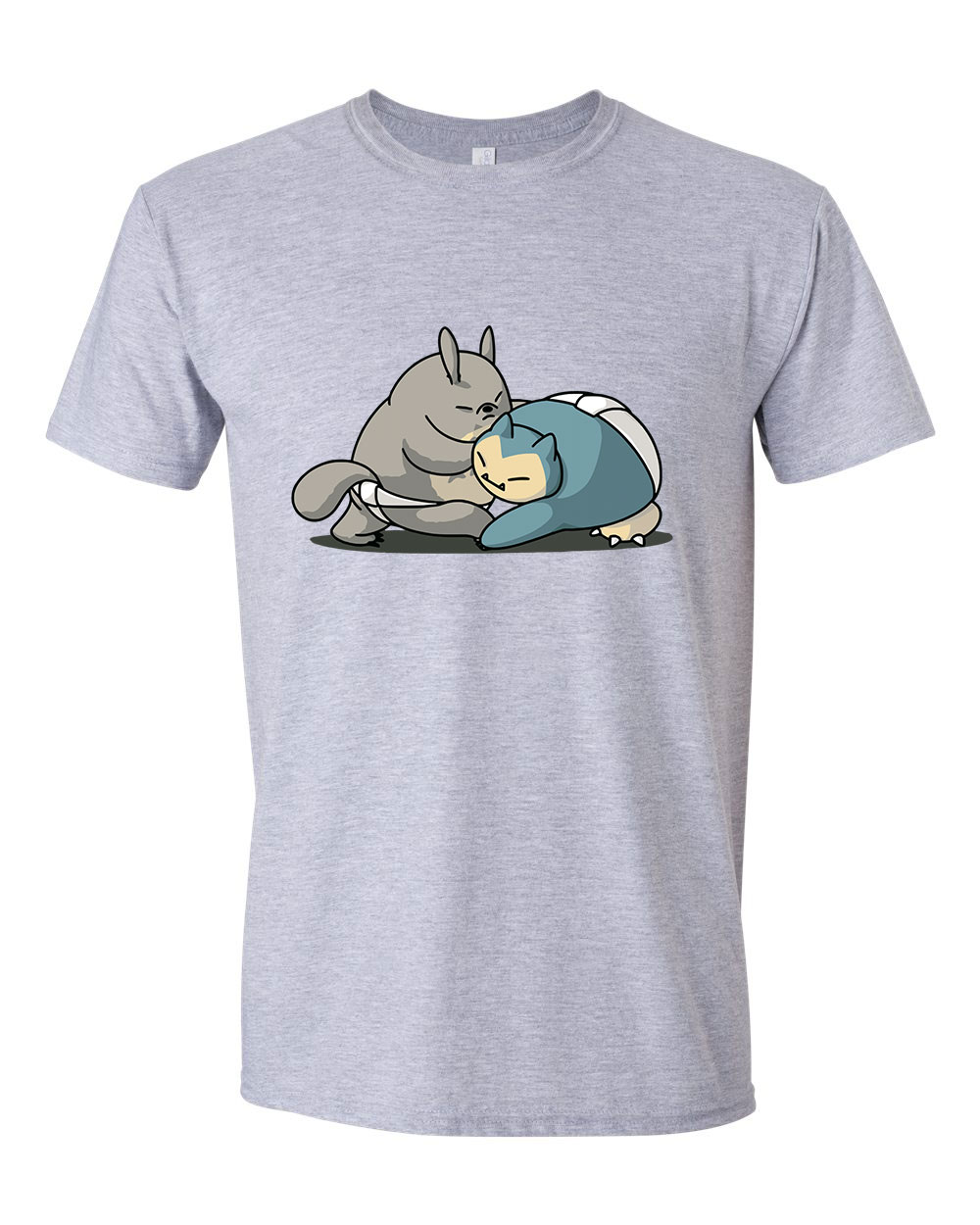 snorlax totoro Sportszürke Férfi Póló