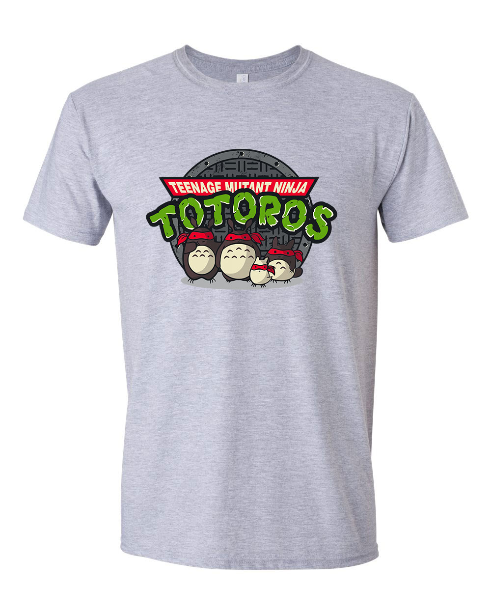 totoro totoros Sportszürke Férfi Póló