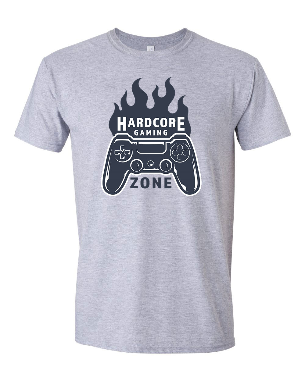 hardcore gaming Sportszürke Férfi Póló