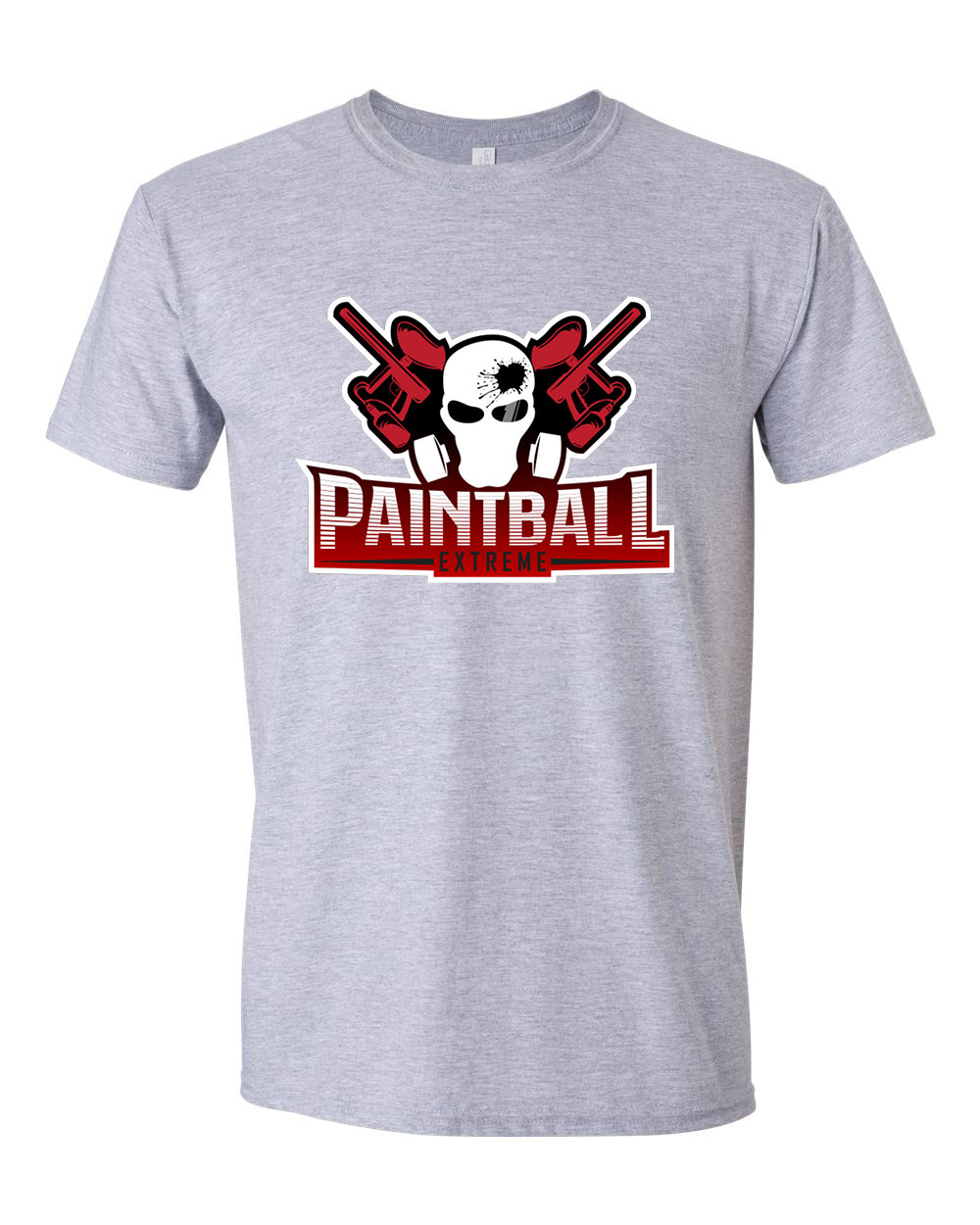 paintball Sportszürke Férfi Póló