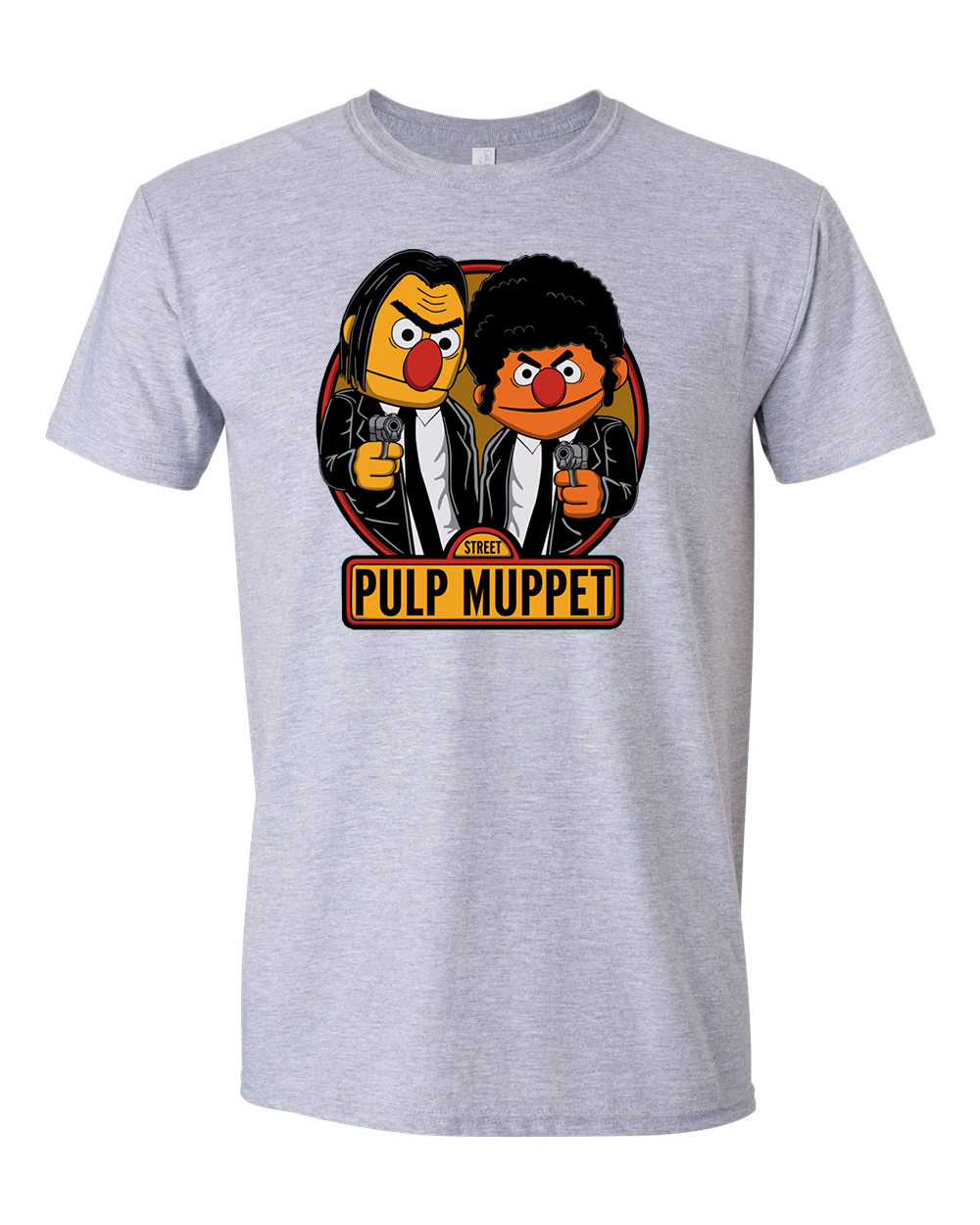 ponyvaregény muppets pulp fiction Sportszürke Férfi Póló
