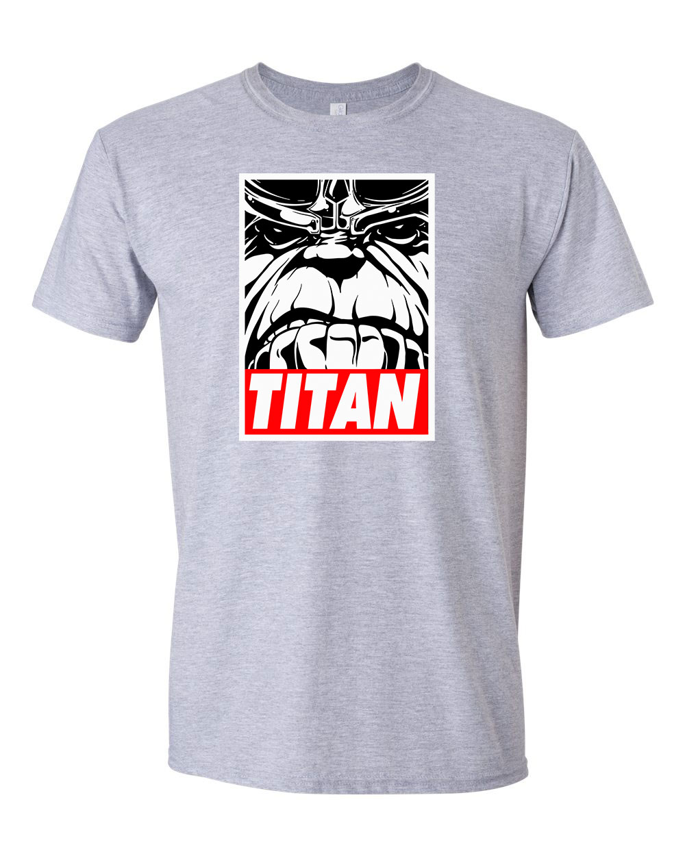 thanos titan avengers Sportszürke Férfi Póló