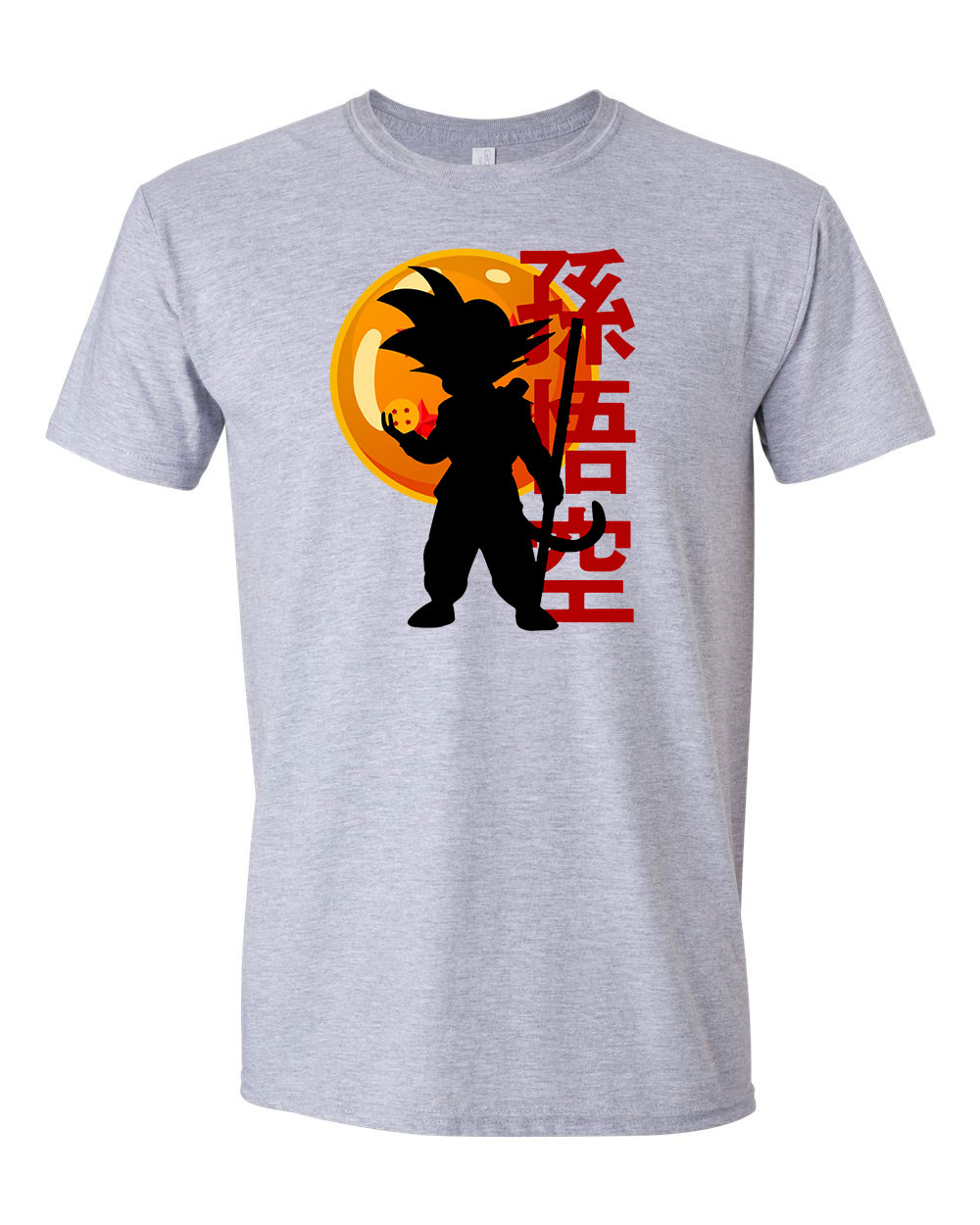 dragon ball son goku Sportszürke Férfi Póló