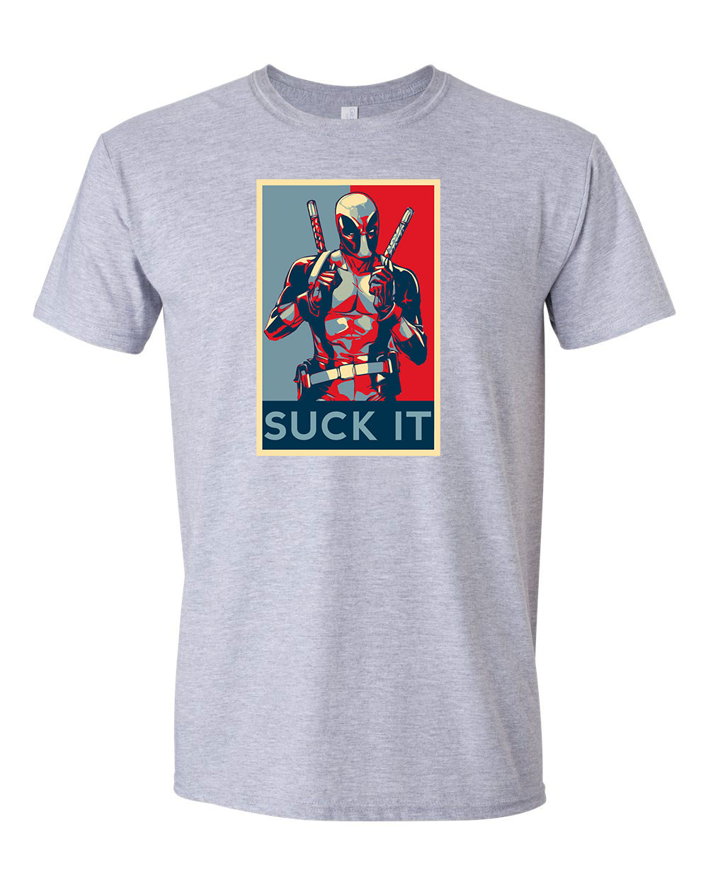 deadpool  Sportszürke Férfi Póló