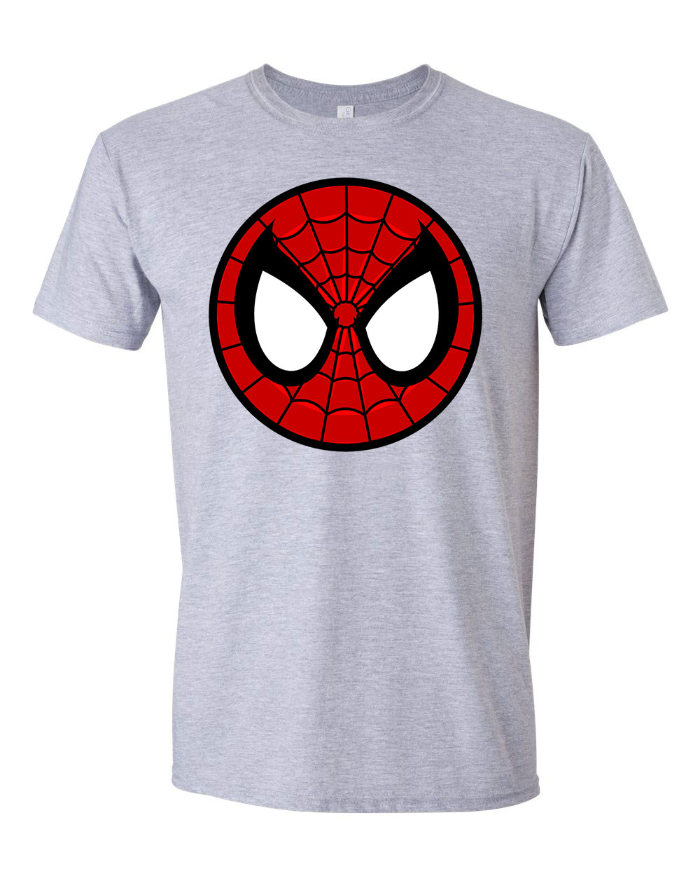 spider face spider man pókember Sportszürke Férfi Póló