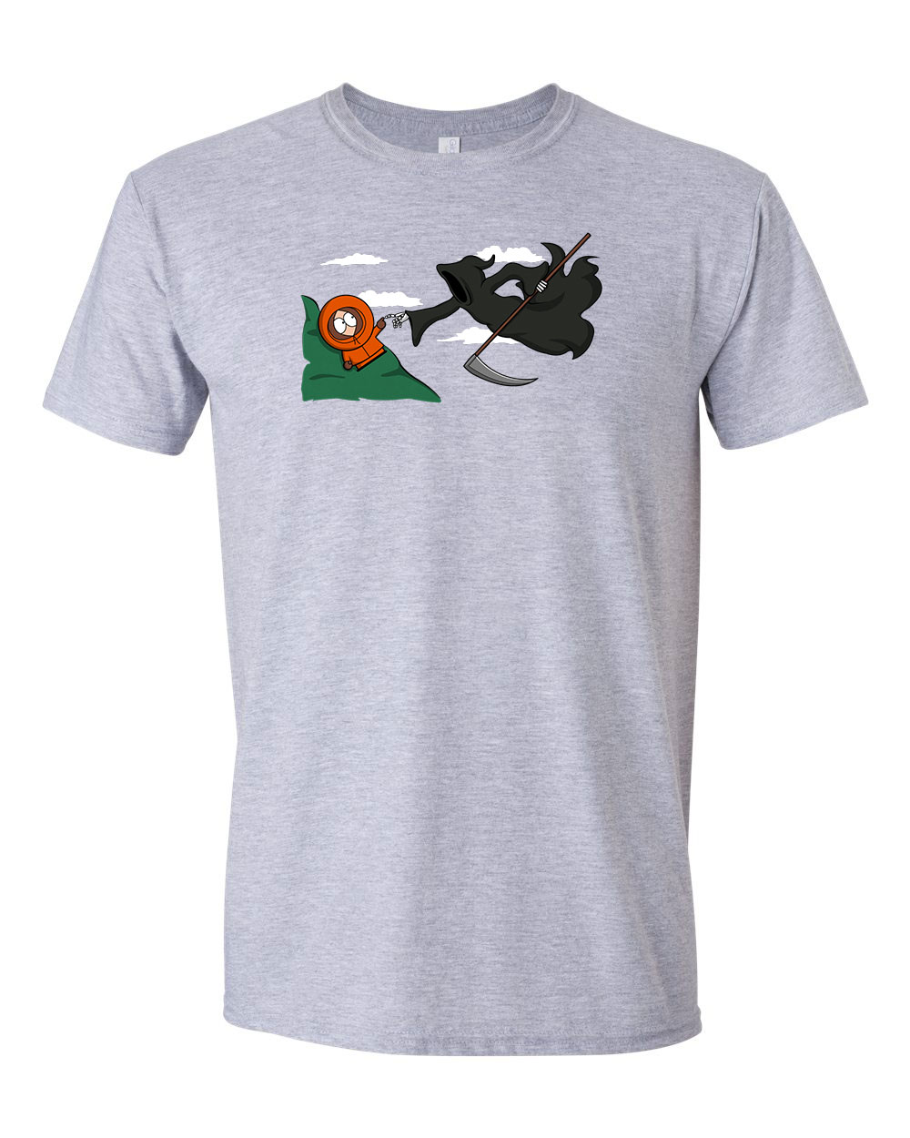 south park kenny Sportszürke Férfi Póló