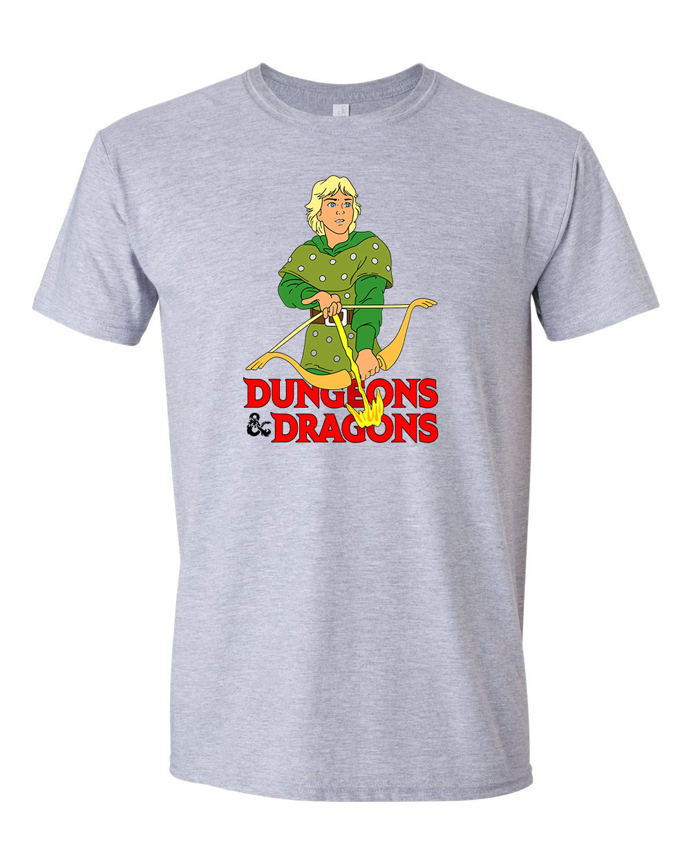dungeons and dragons Sportszürke Férfi Póló