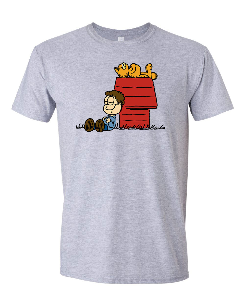 garfield Sportszürke Férfi Póló