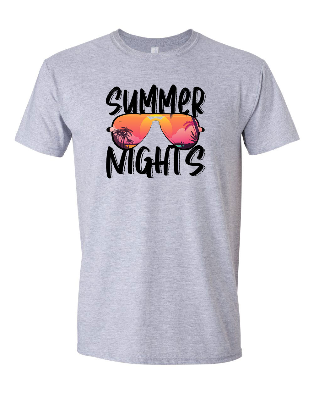 summer nyár nyári Sportszürke Férfi Póló