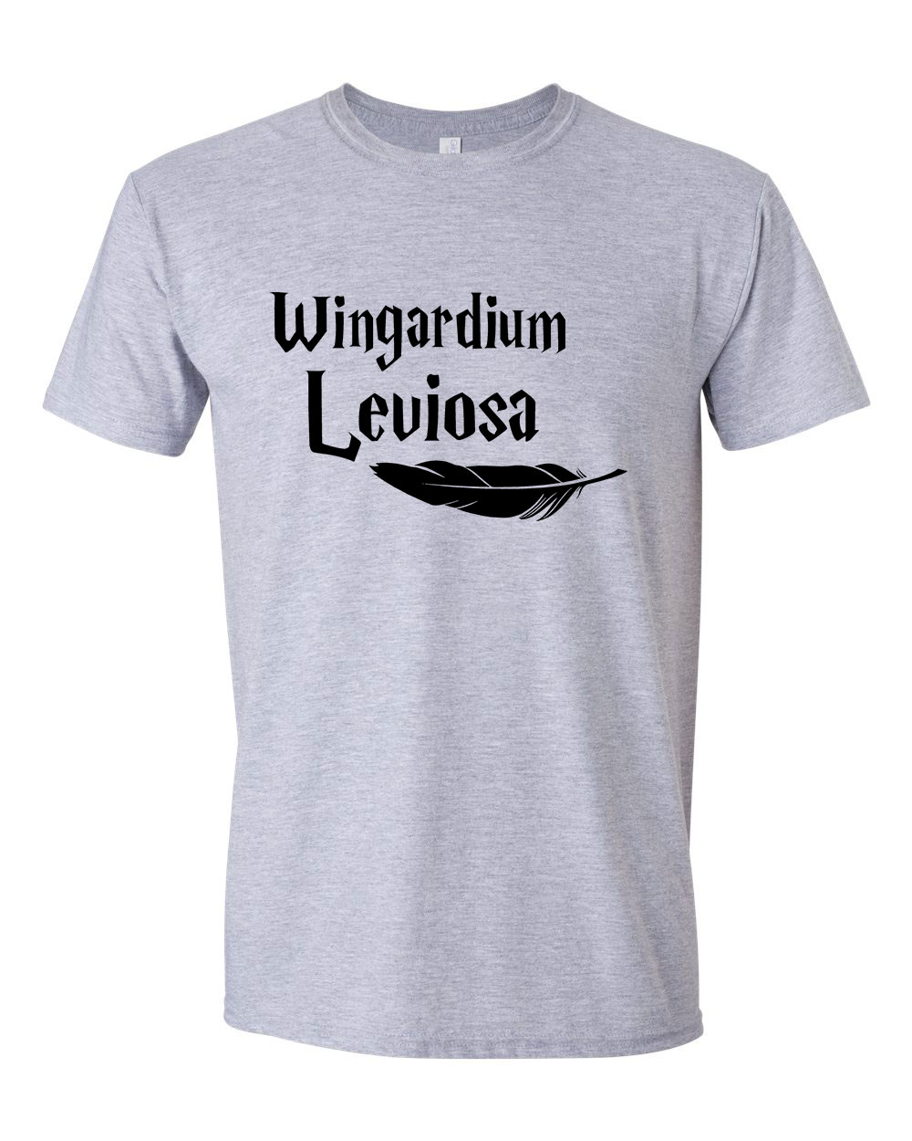 harry potter wingardium leviosa Sportszürke Férfi Póló