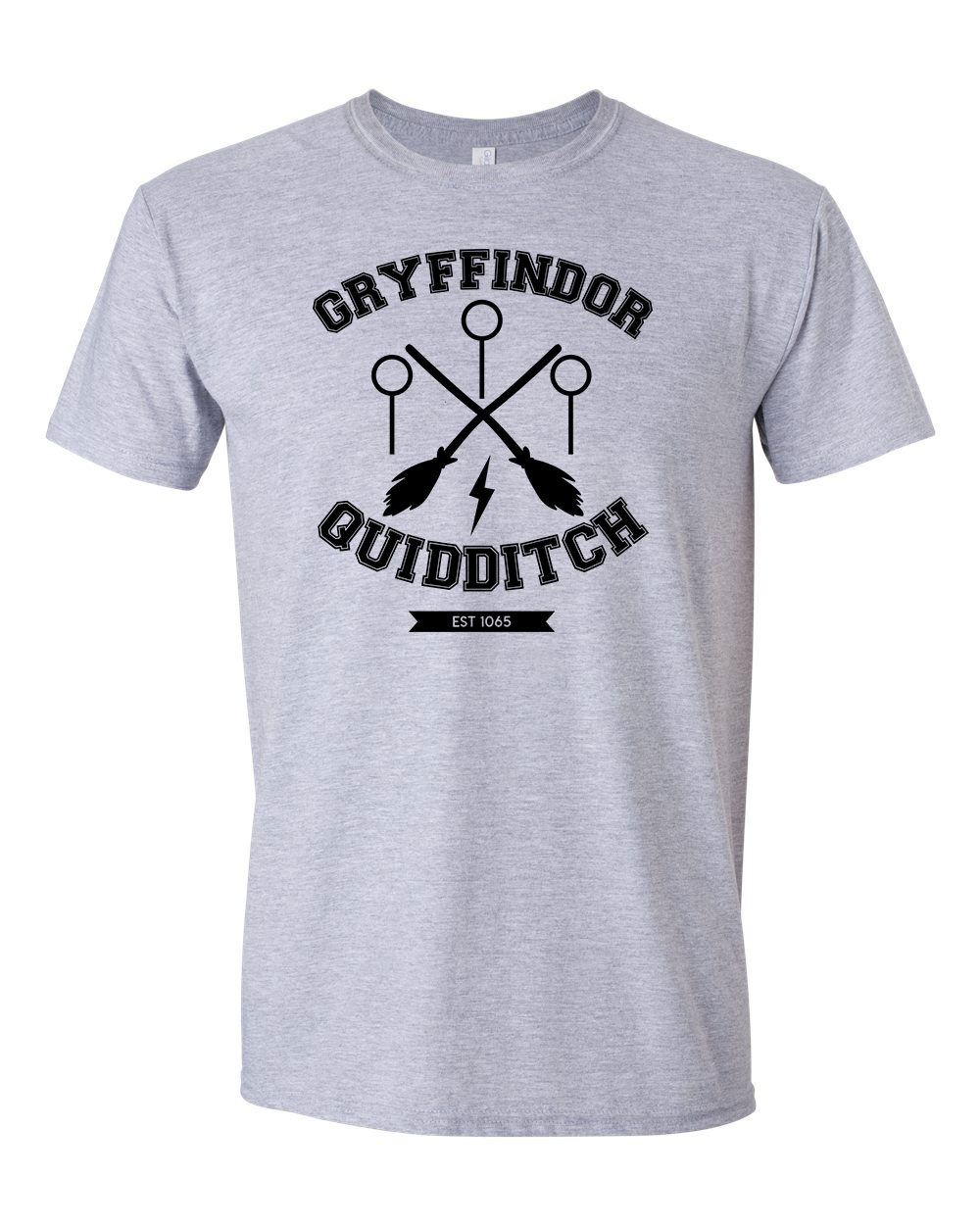 harry potter griffendél kvidics quidditch Sportszürke Férfi Póló