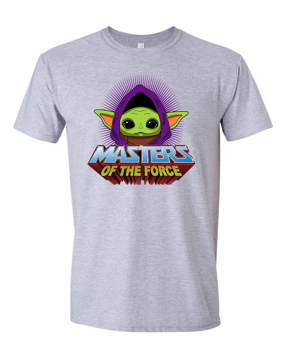 baba yoda baby yoda force Sportszürke Férfi Póló