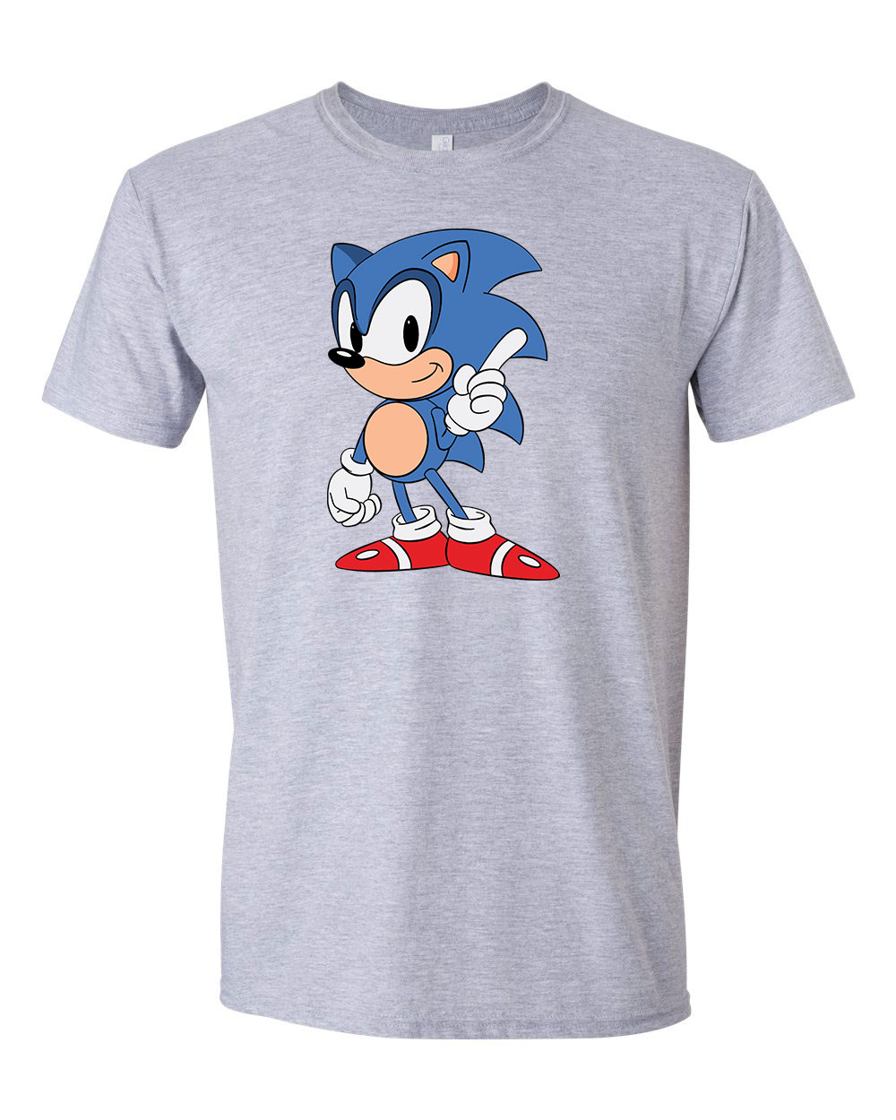 sonic Sportszürke Férfi Póló