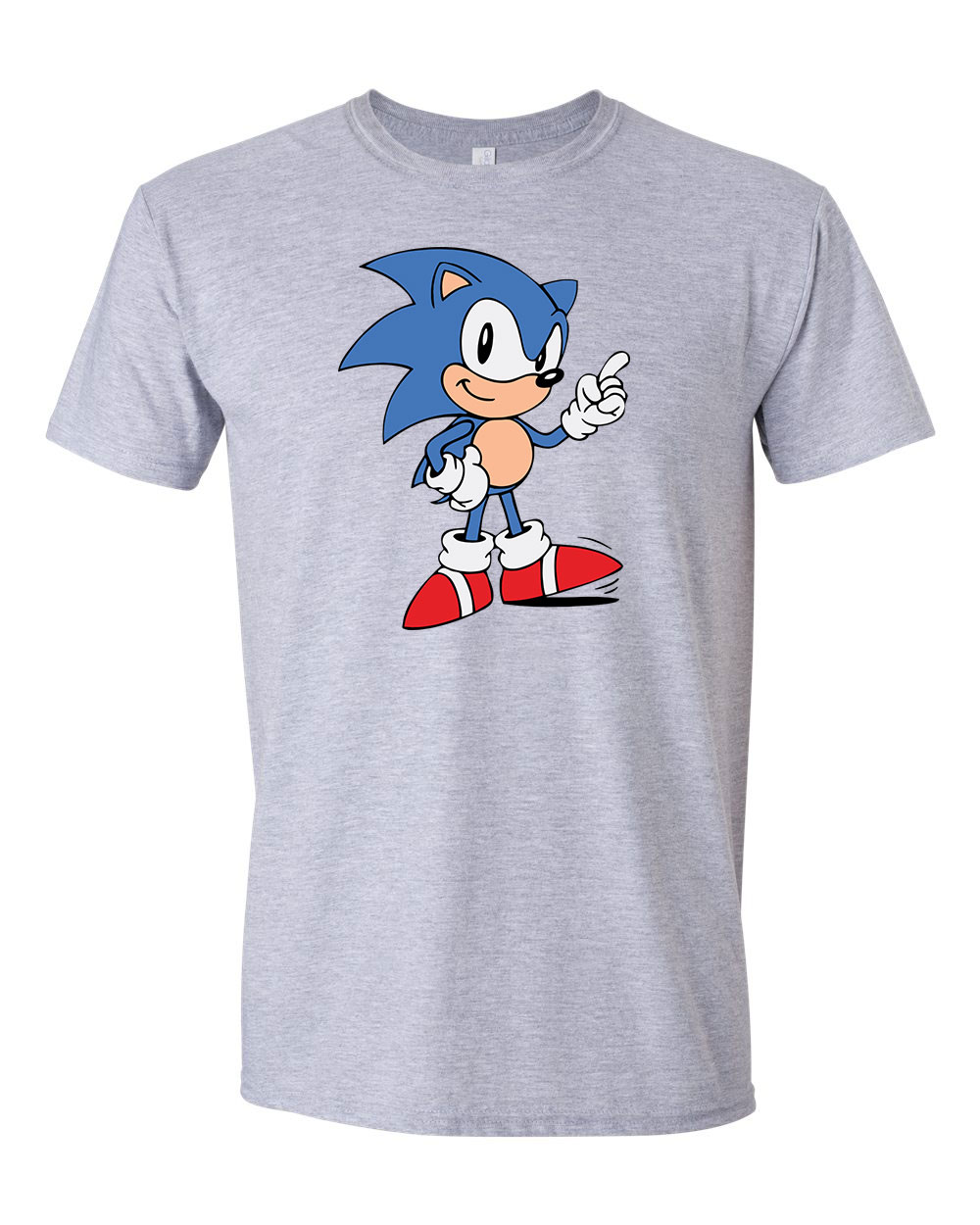sonic Sportszürke Férfi Póló