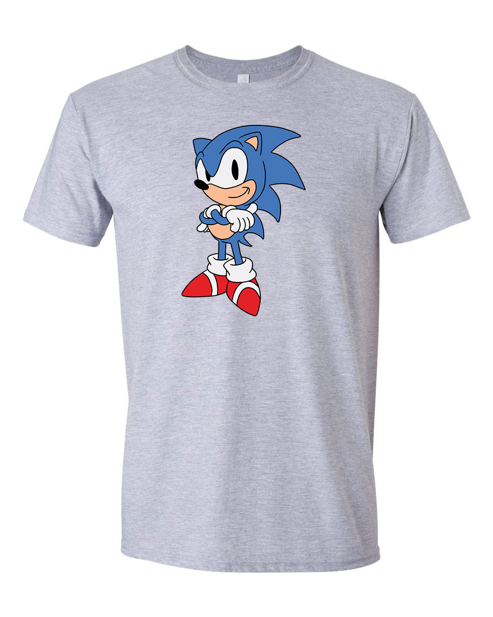 sonic Sportszürke Férfi Póló