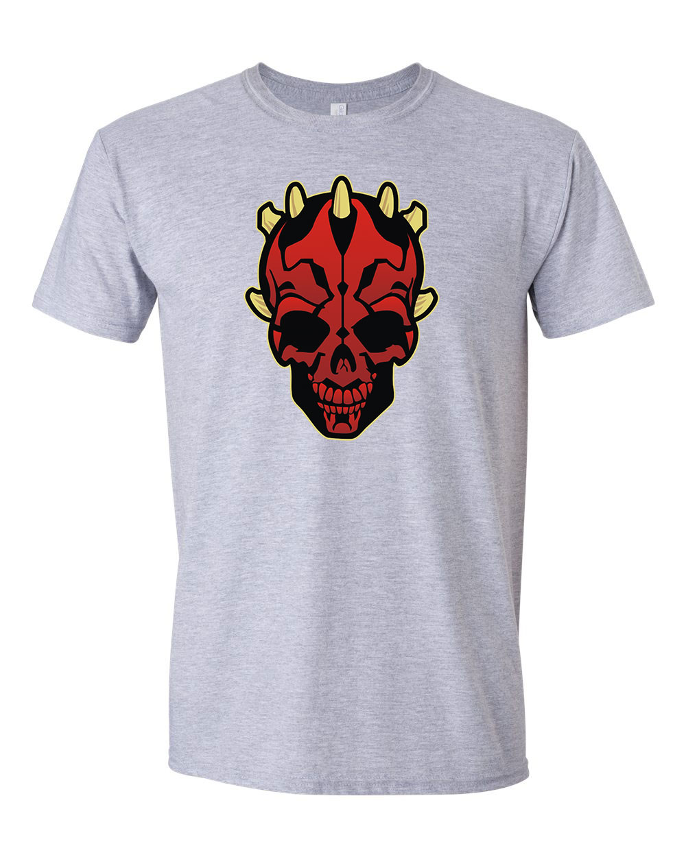 darth maul koponya Sportszürke Férfi Póló
