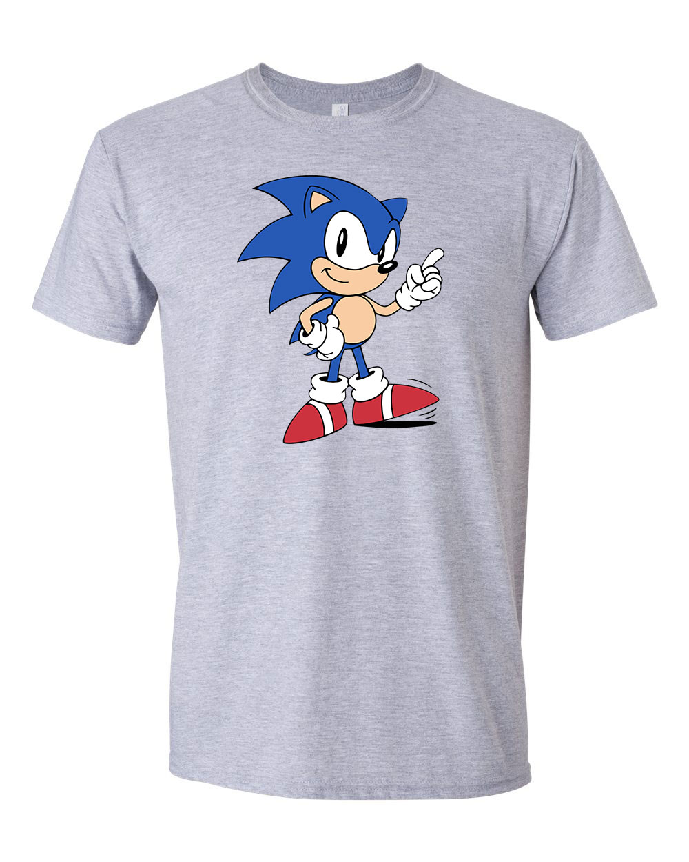 sonic Sportszürke Férfi Póló