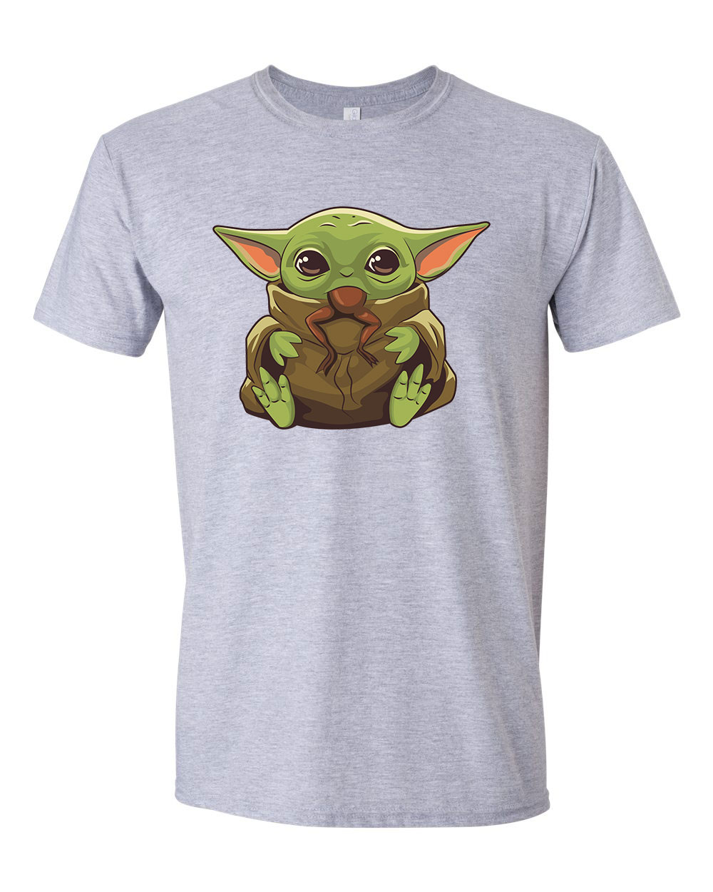 the child baba yoda baby yoda grogu mandalorian Sportszürke Férfi Póló