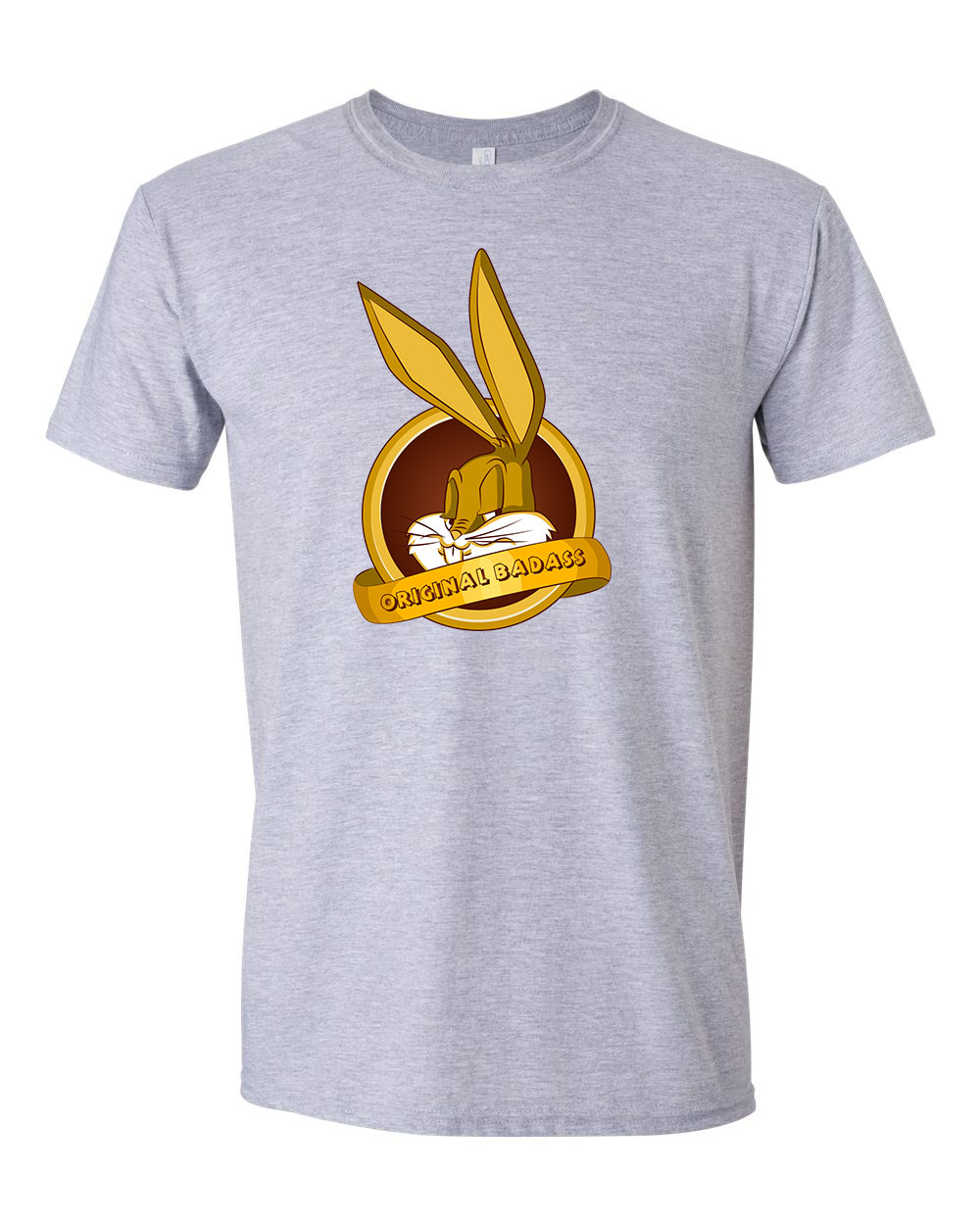 Bugs Bunny Tapsi Hapsi Sportszürke Férfi Póló