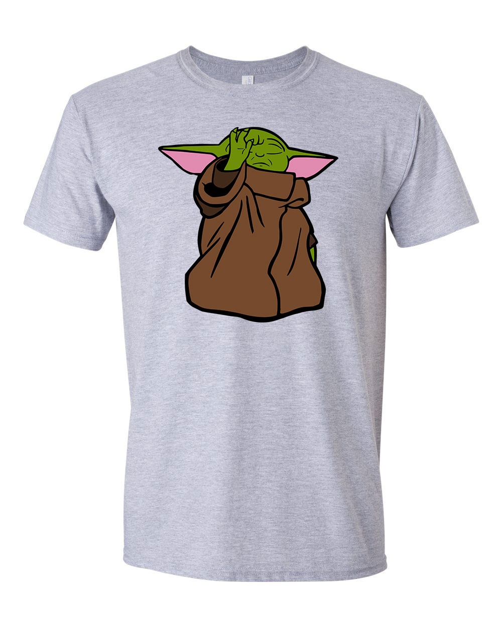 baba yoda baby yoda Sportszürke Férfi Póló