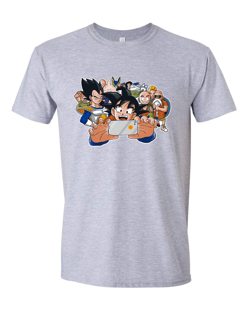 dragon ball son goku Sportszürke Férfi Póló