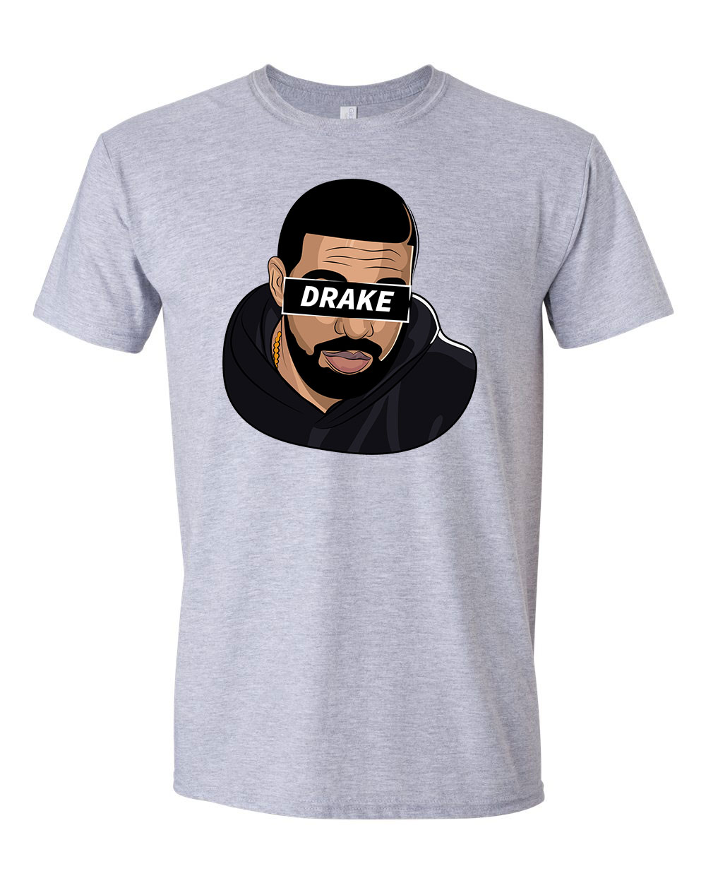 Drake Sportszürke Férfi Póló
