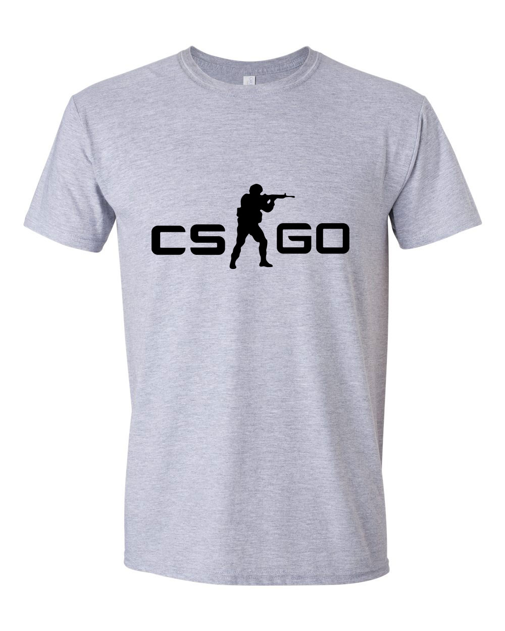 counter strike cs go Sportszürke Férfi Póló