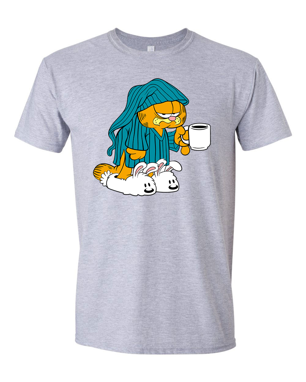 garfield kávé Sportszürke Férfi Póló