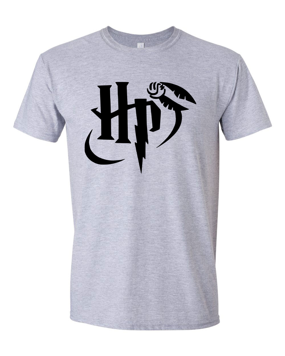 harry potter Sportszürke Férfi Póló