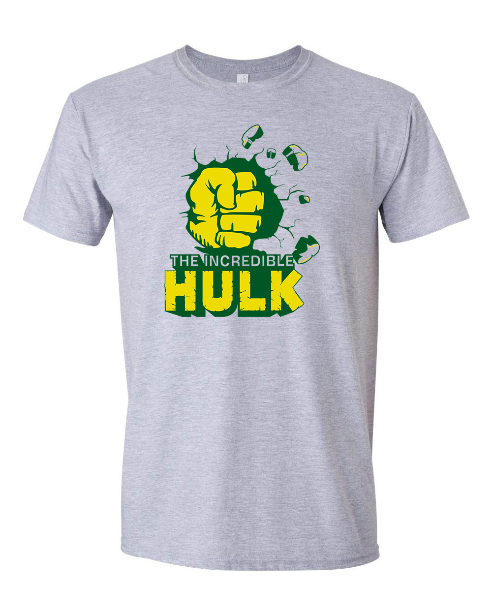 hulk smash Sportszürke Férfi Póló