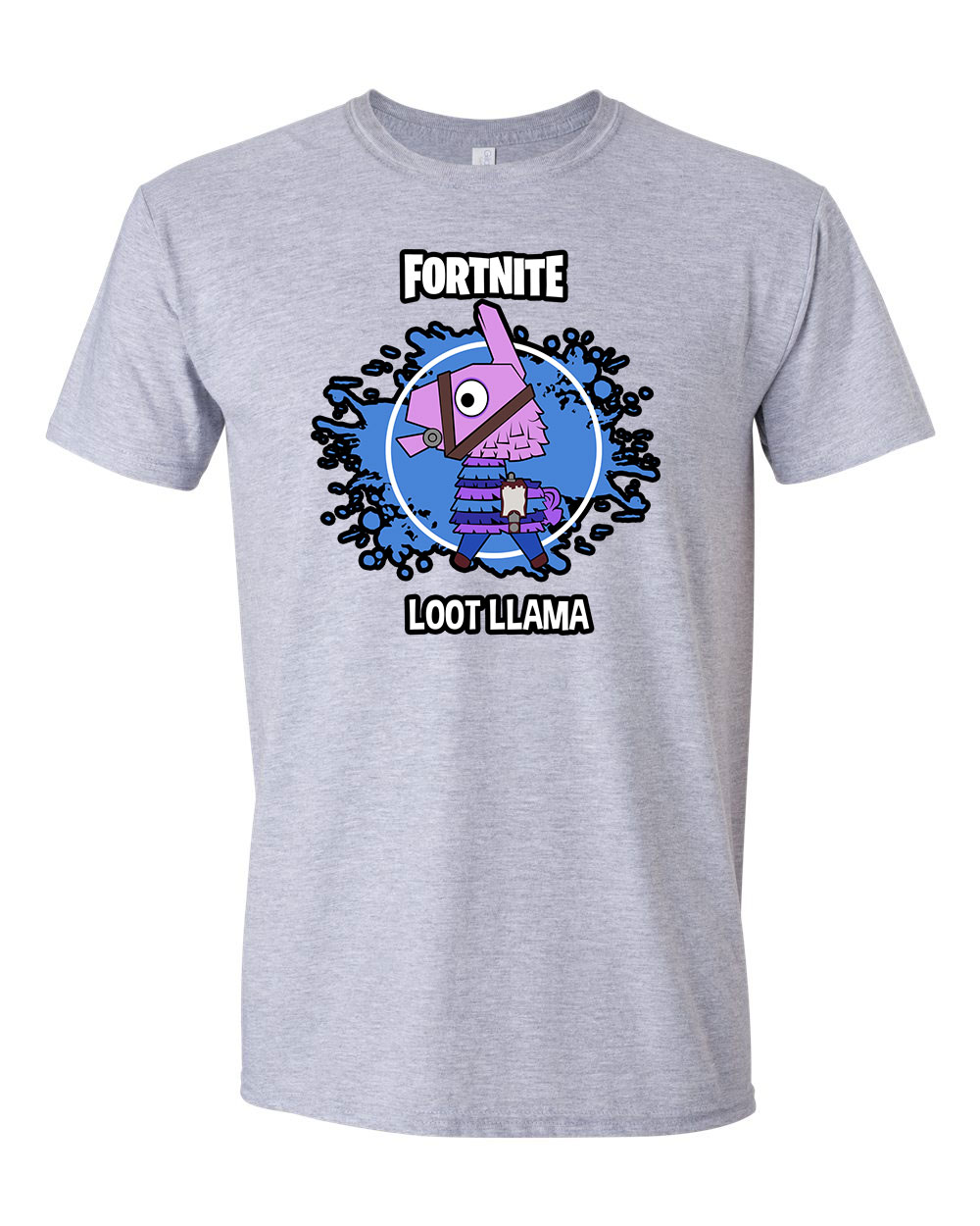 loot láma fortnite Sportszürke Férfi Póló