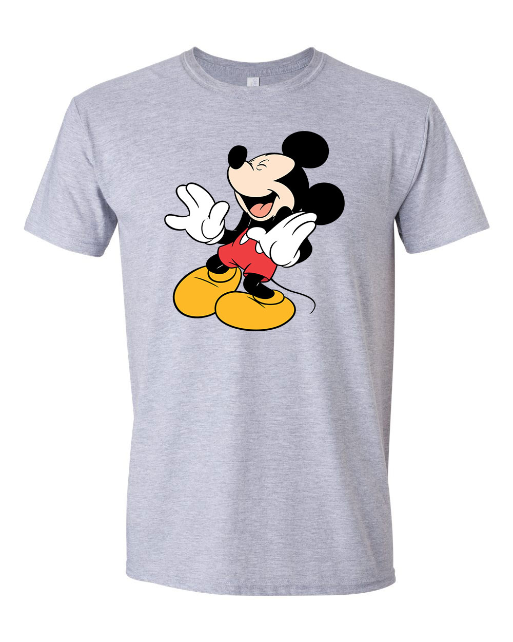 mickey egér Sportszürke Férfi Póló