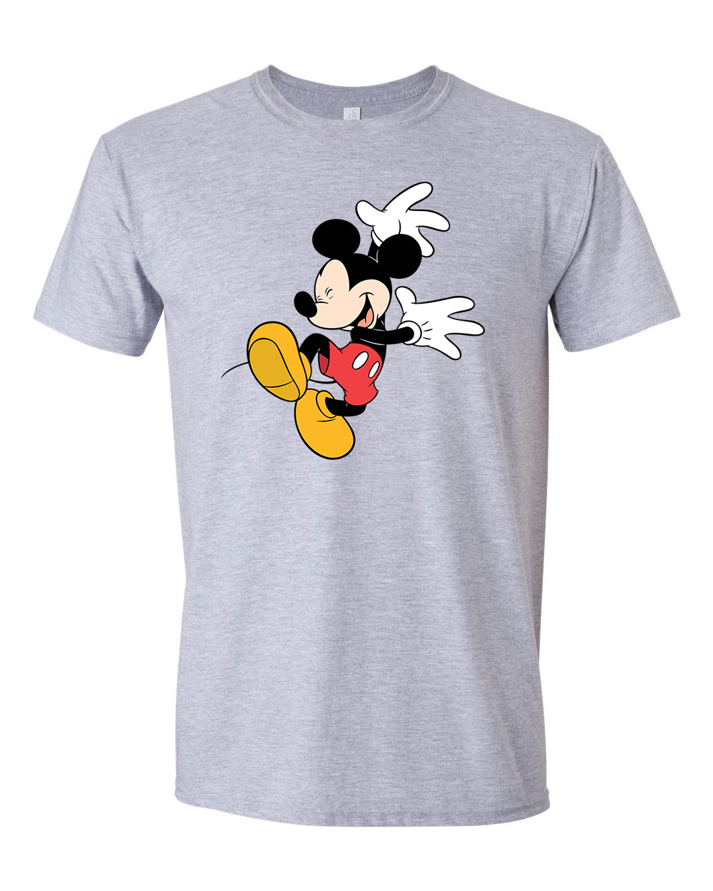 mickey egér táncol Sportszürke Férfi Póló