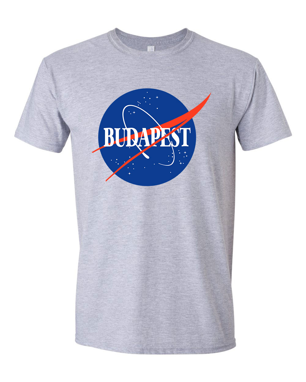 budapest magyarország nasa Sportszürke Férfi Póló