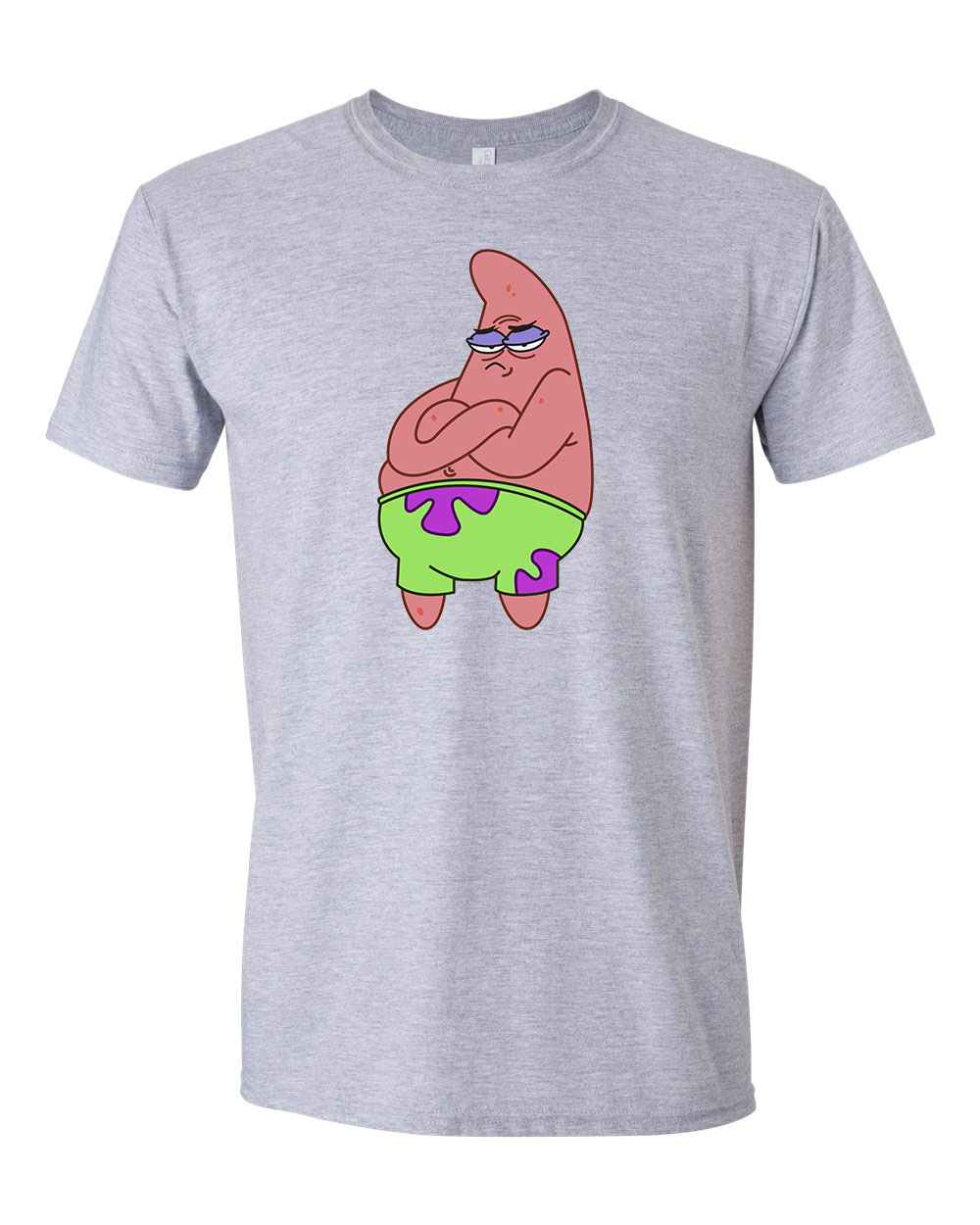patrik csillag patric star spongya bob Sportszürke Férfi Póló