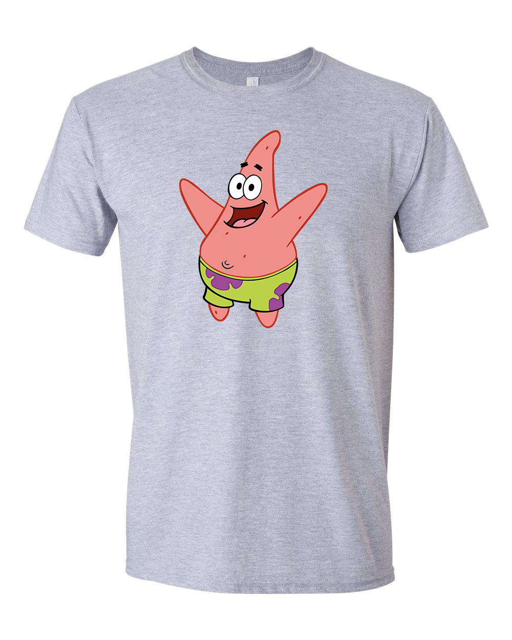 patrik csillag spongya bob Sportszürke Férfi Póló