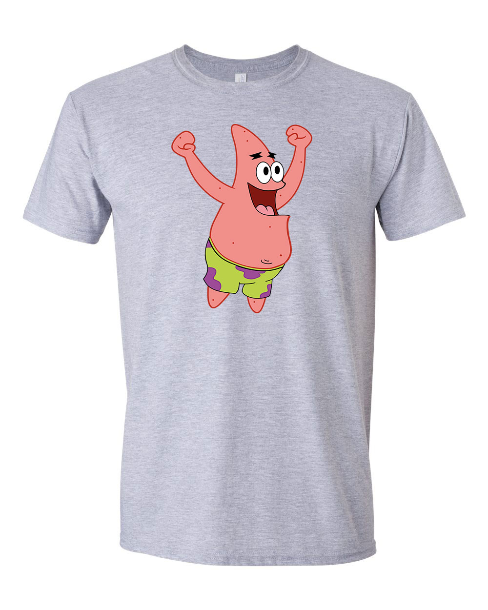 patrik csillag spongya bob Sportszürke Férfi Póló
