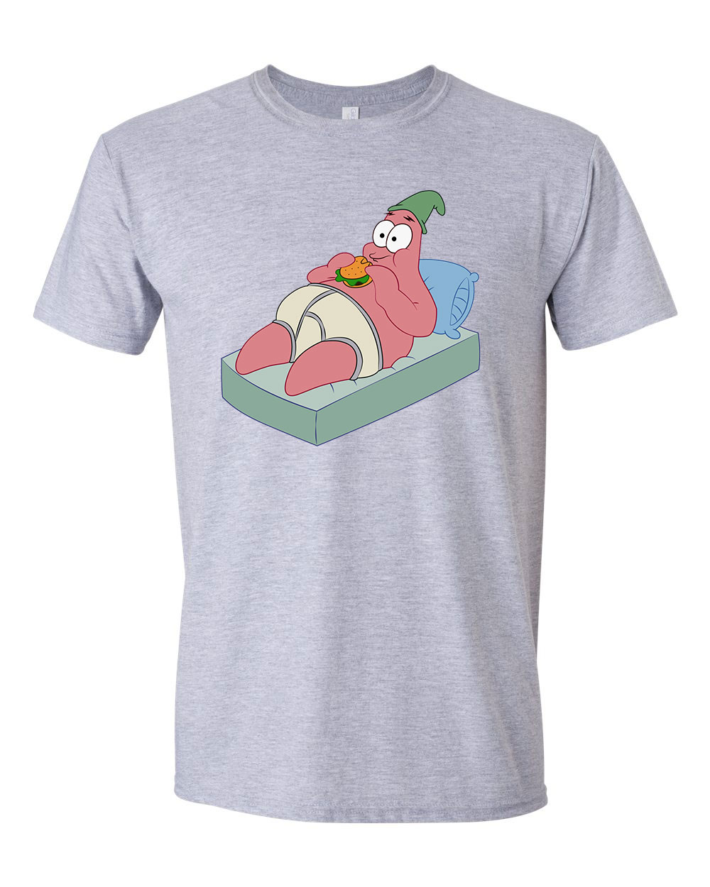patrik csillag spongya bob Sportszürke Férfi Póló