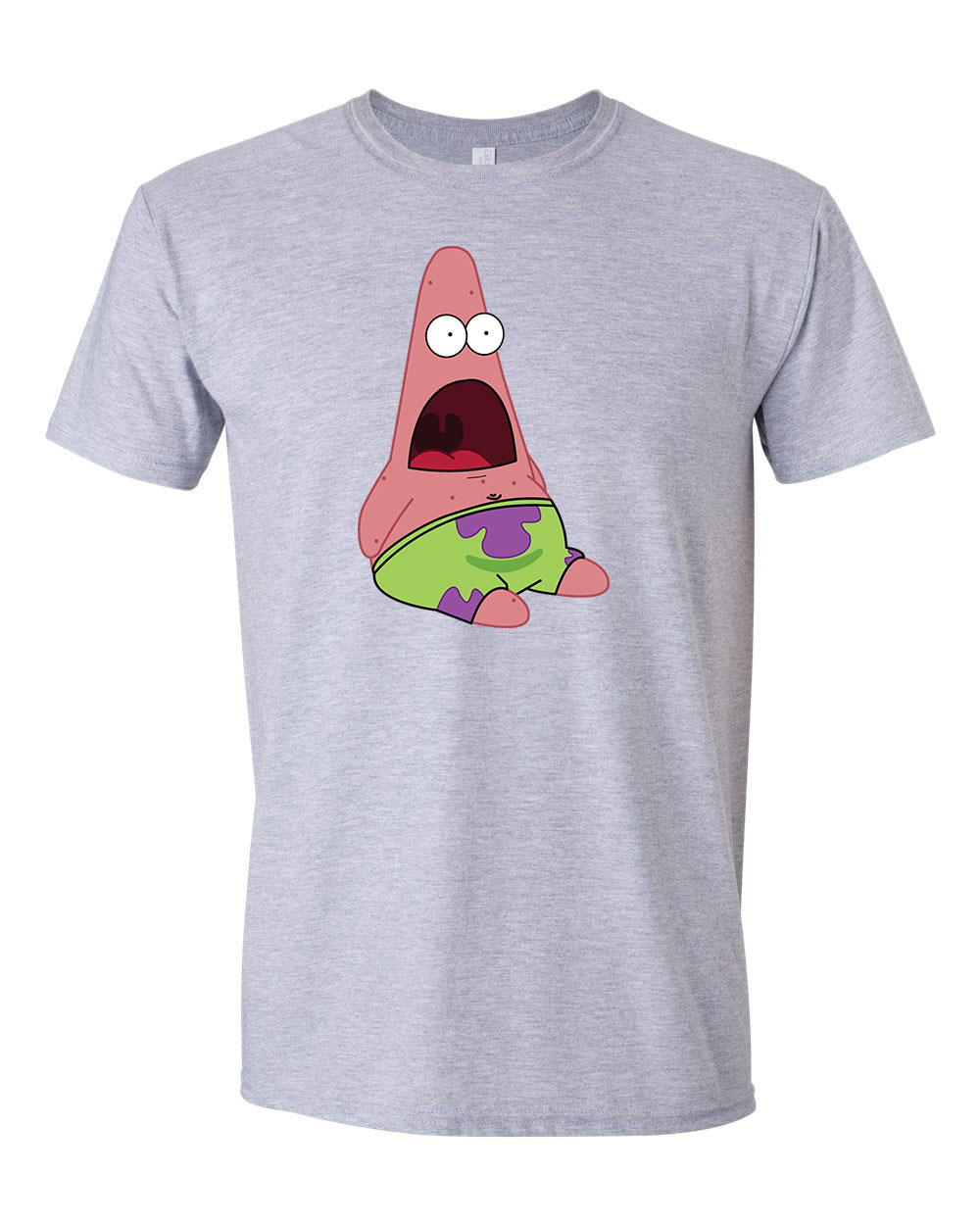 spongya bob patrik Sportszürke Férfi Póló