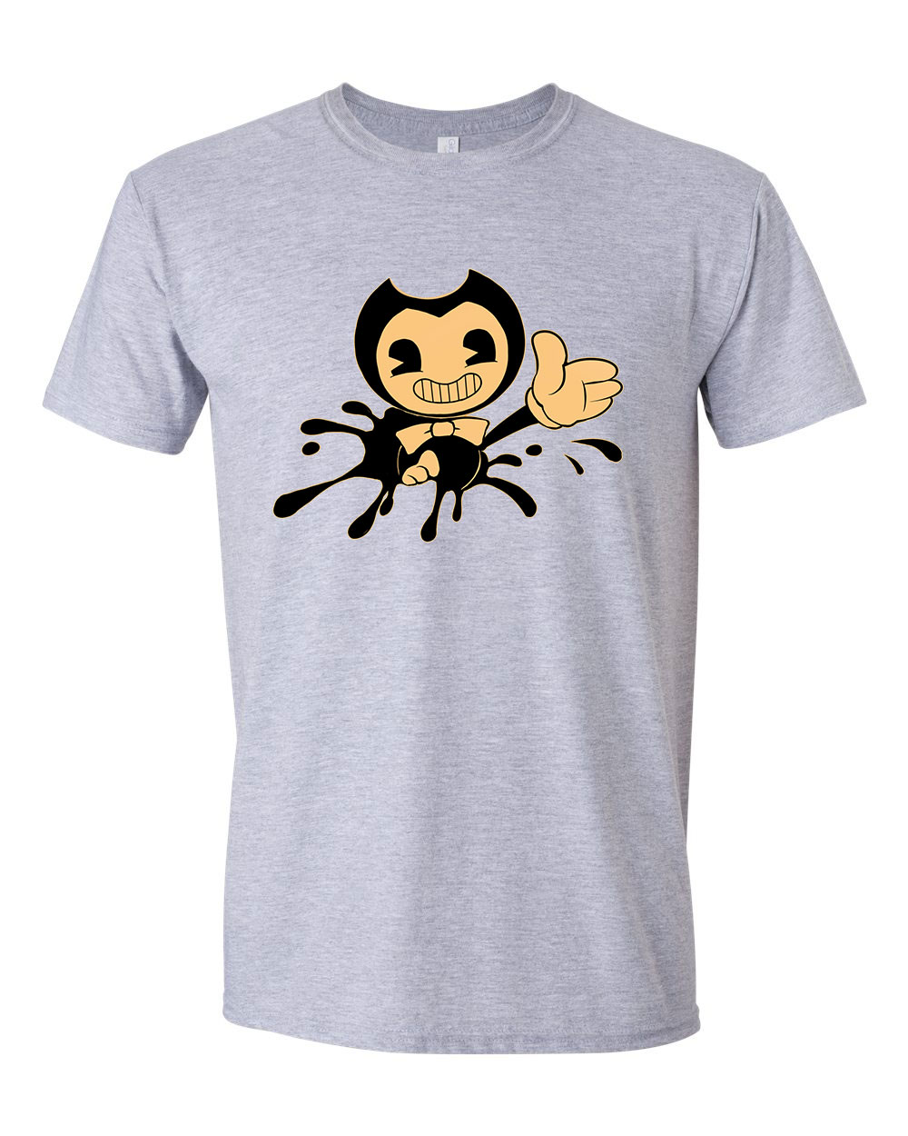bendy and the inkmachine Sportszürke Férfi Póló