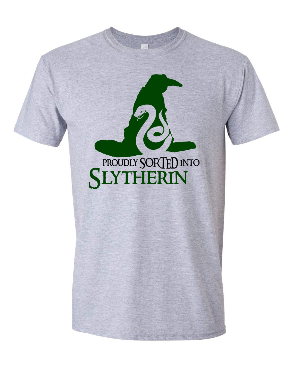 harry potter mardekár slytherin Sportszürke Férfi Póló